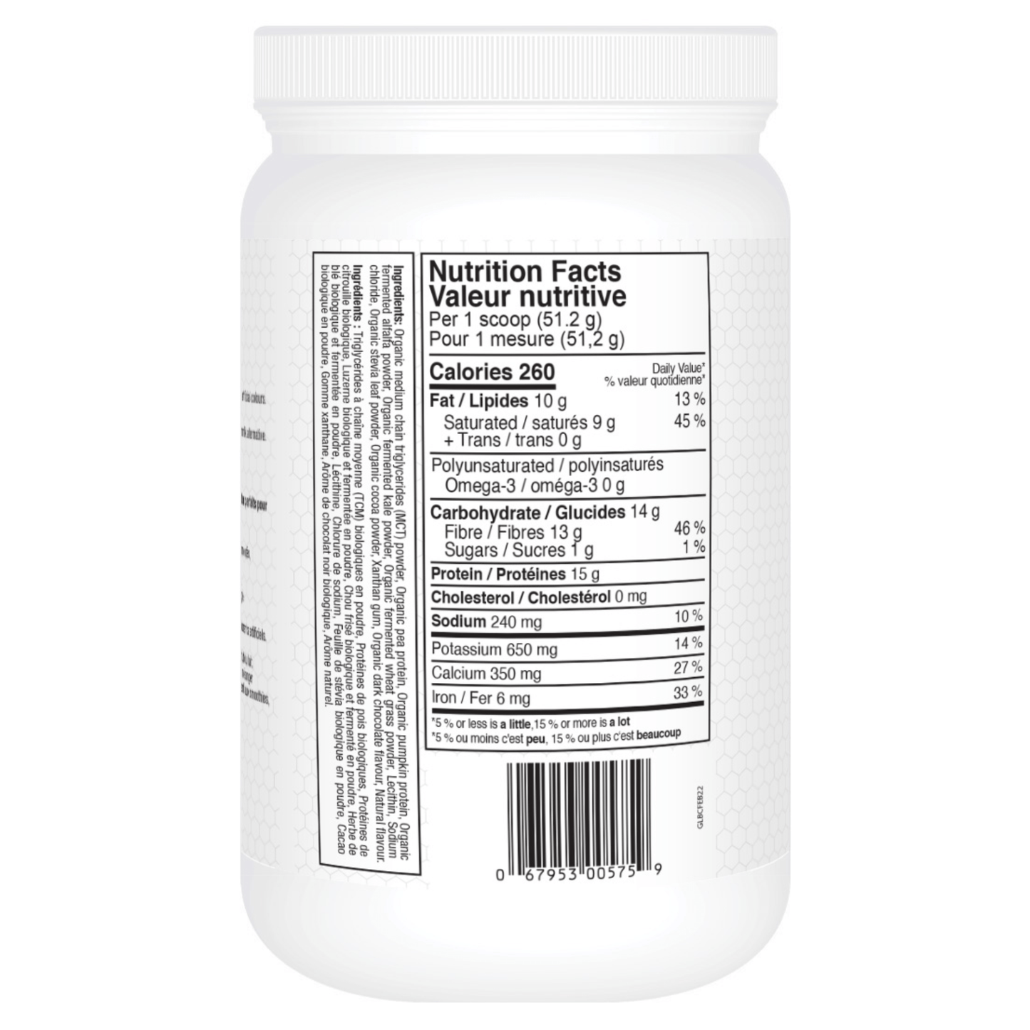 Prairie Naturals Fermented Super Food Shake, 512g, CLEARANCE 75% OFF EXPIRES Oct 2025