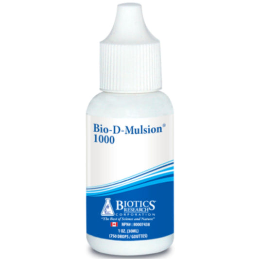 29.57ml | Biotics Research Bio-D-Mulsion 729 Drops