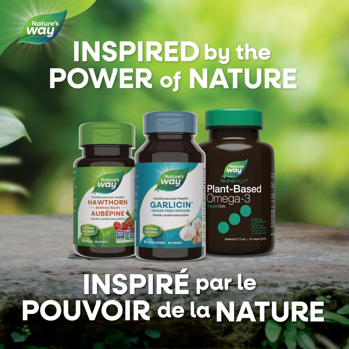 90 Tablets | Nature's Way Garlicin Odour-Free