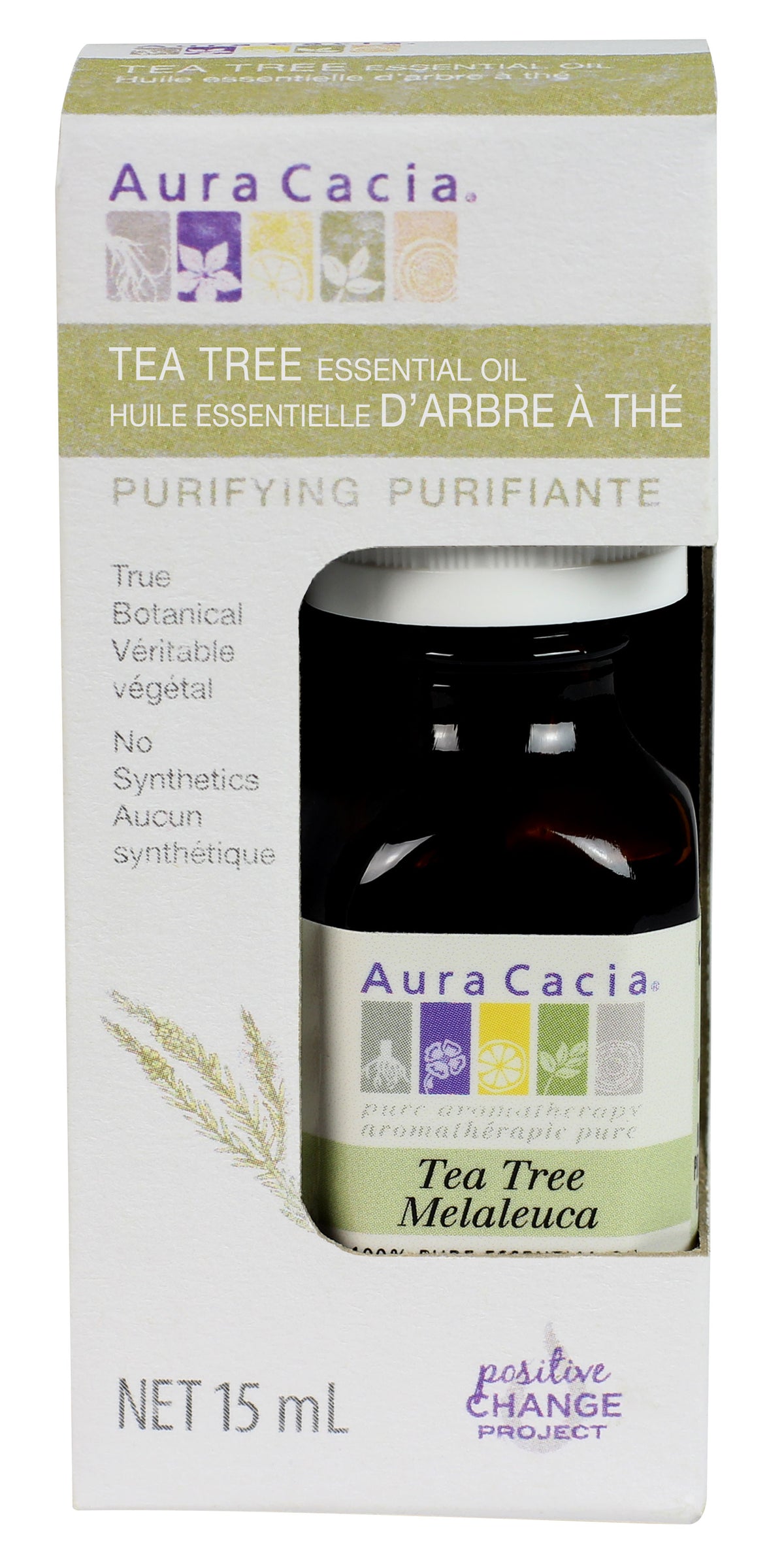 Aura Cacia Tea Tree Essential Oil Boxed 15ml