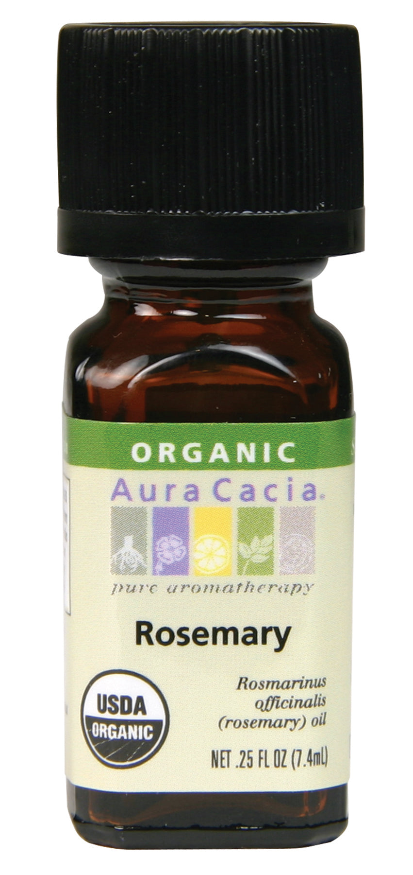 Aura Cacia Rosemary Essential Oil Certified Organic 7ml