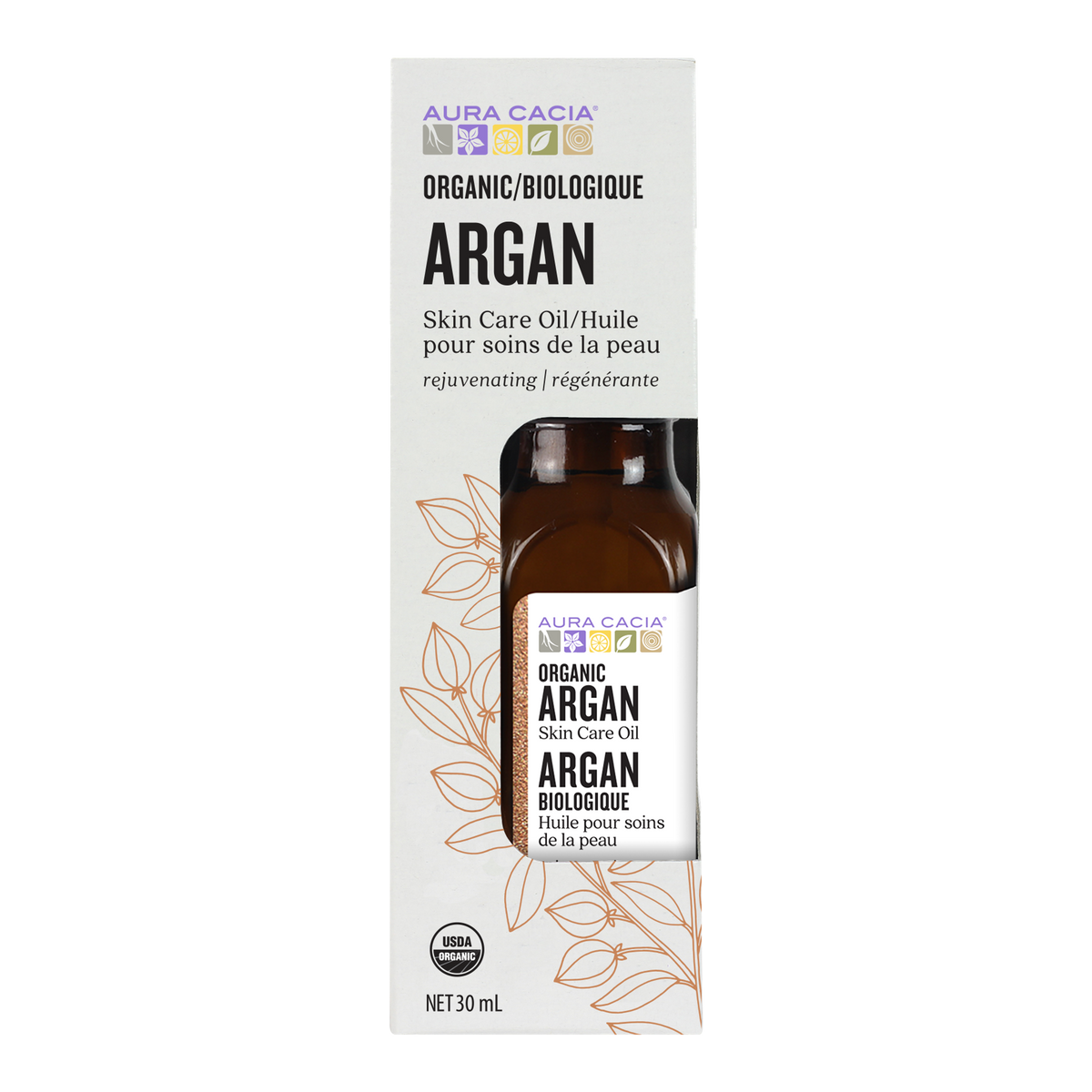 Aura Cacia Organic Argan Oil Boxed 30ml