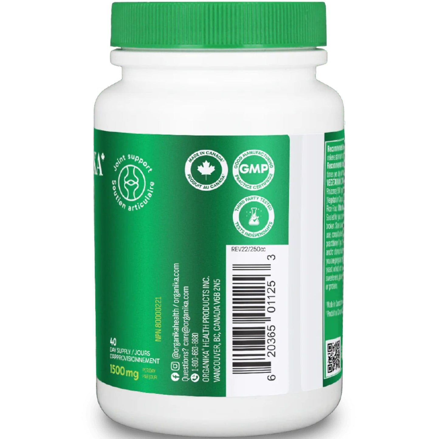 Organika Curcumin 500mg (Anti-inflammatory)