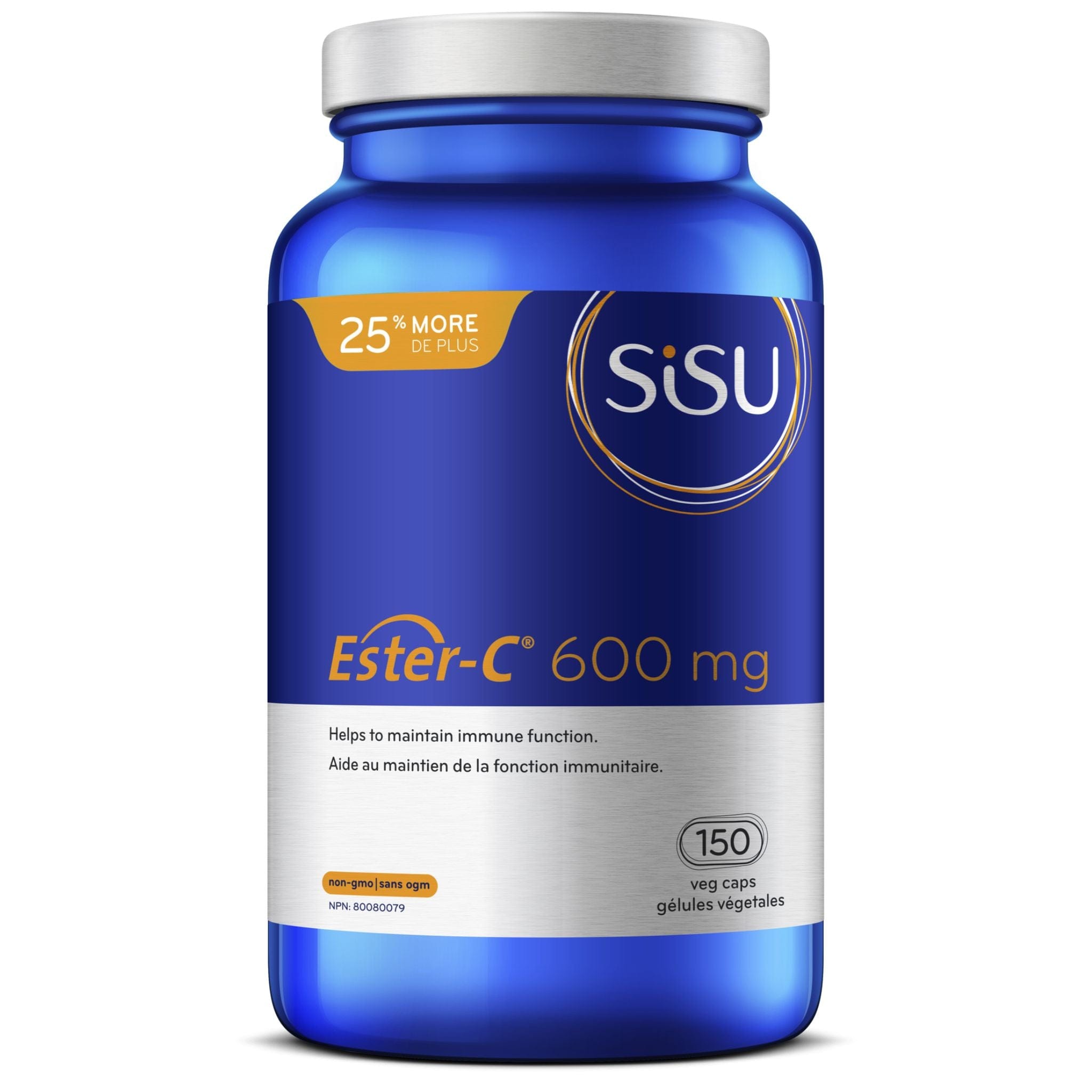 SISU Ester-C 600mg with Citrus Bioflavonoids – Vitamart.ca