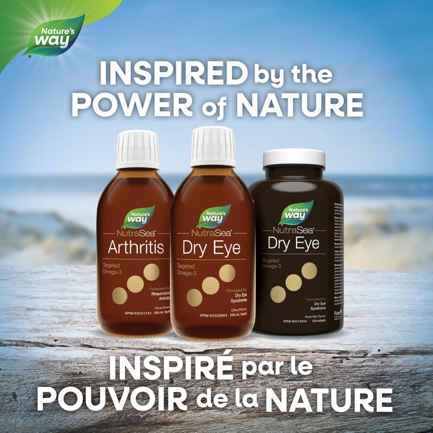 Citrus Flavour, 200 mL | Nature's Way NutraSea Dry Eye Targeted Omega-3