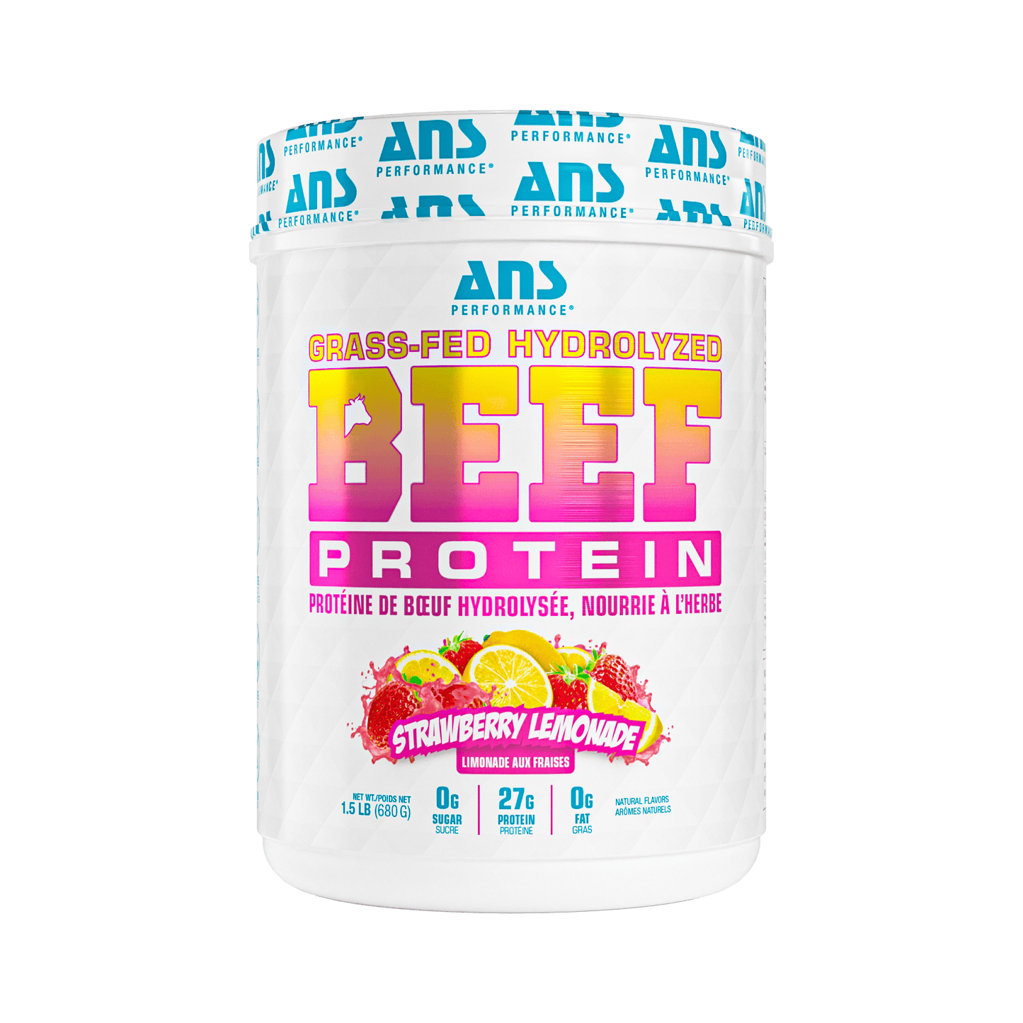 ANS Performance BEEF Protein Strawberry Lemonade
