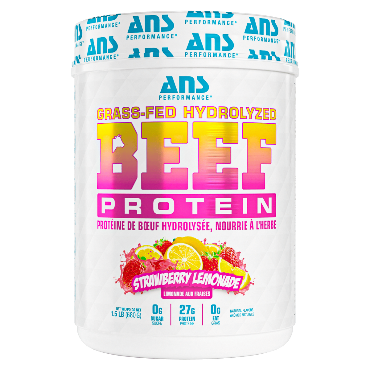ANS Performance BEEF Protein Strawberry Lemonade