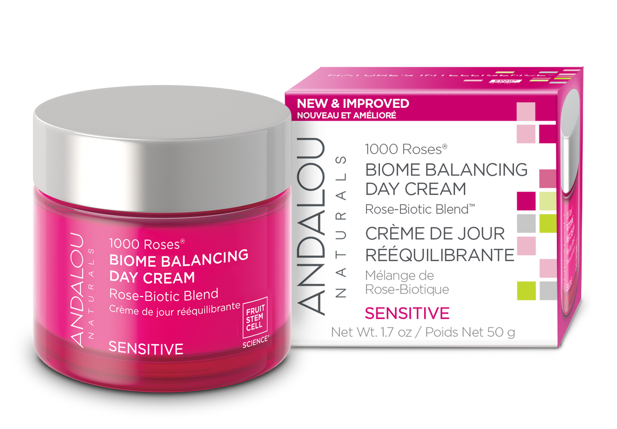 Andalou Naturals 1000 Roses Biome Balancing Day Cream