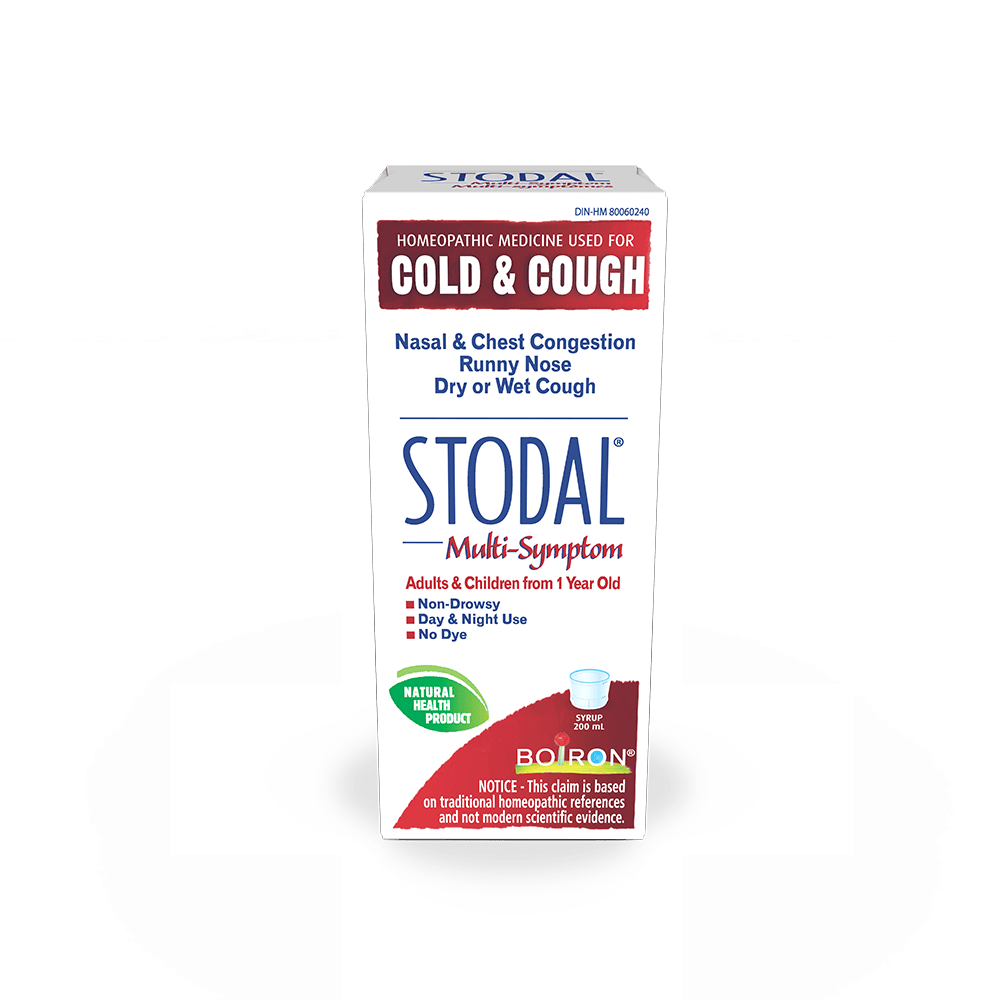 Boiron Stodal Adult Cold and Cough Syrup