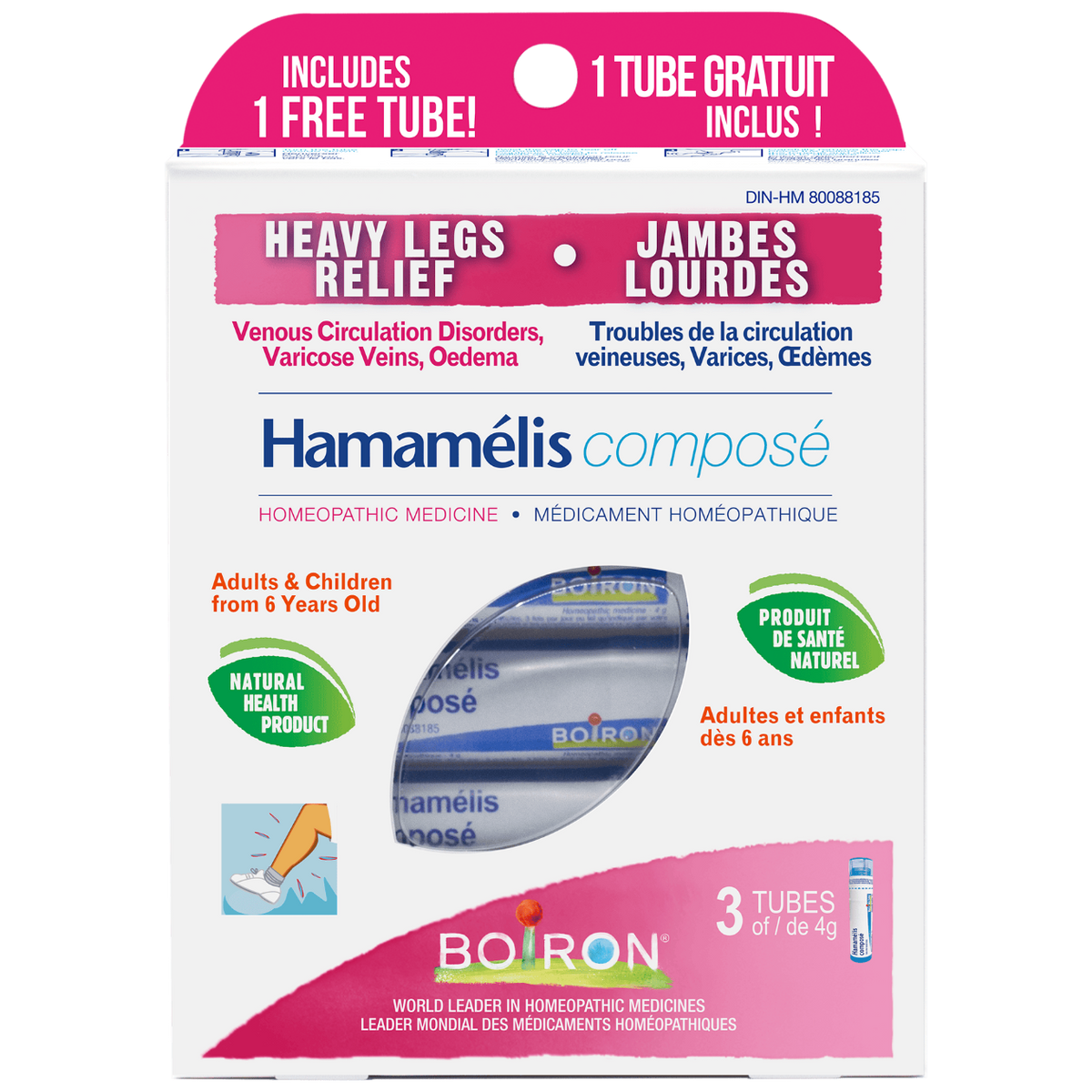 Boiron Hamamelis Compose Blister Pack