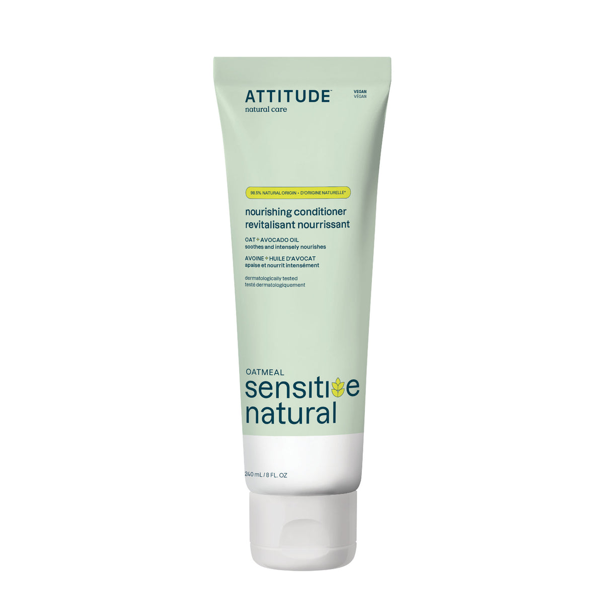 Attitude Sensitive Skin Nourish & Shine Conditioner, Avocado 240ml