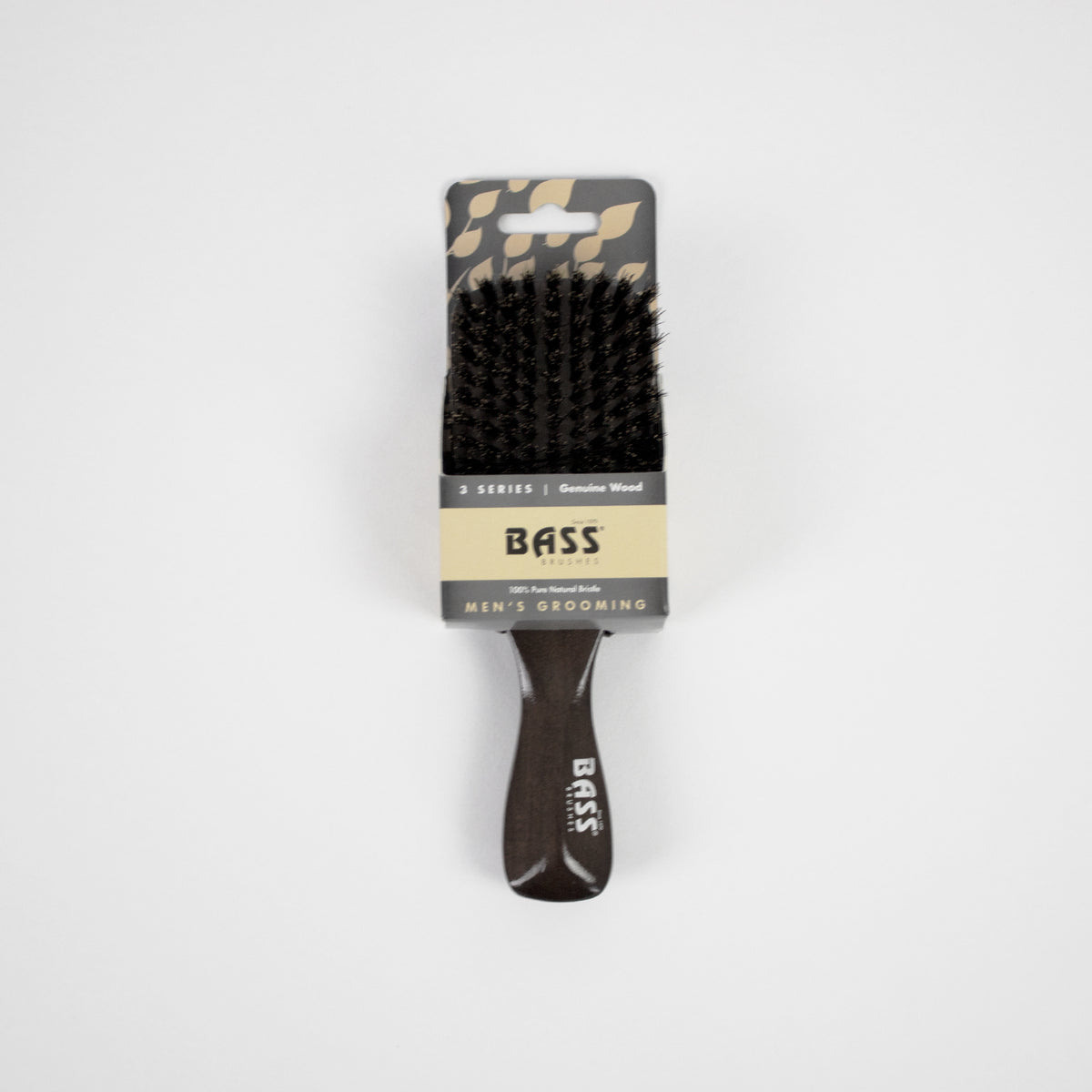 Bass 3 Series Pure Bristle Club Brush