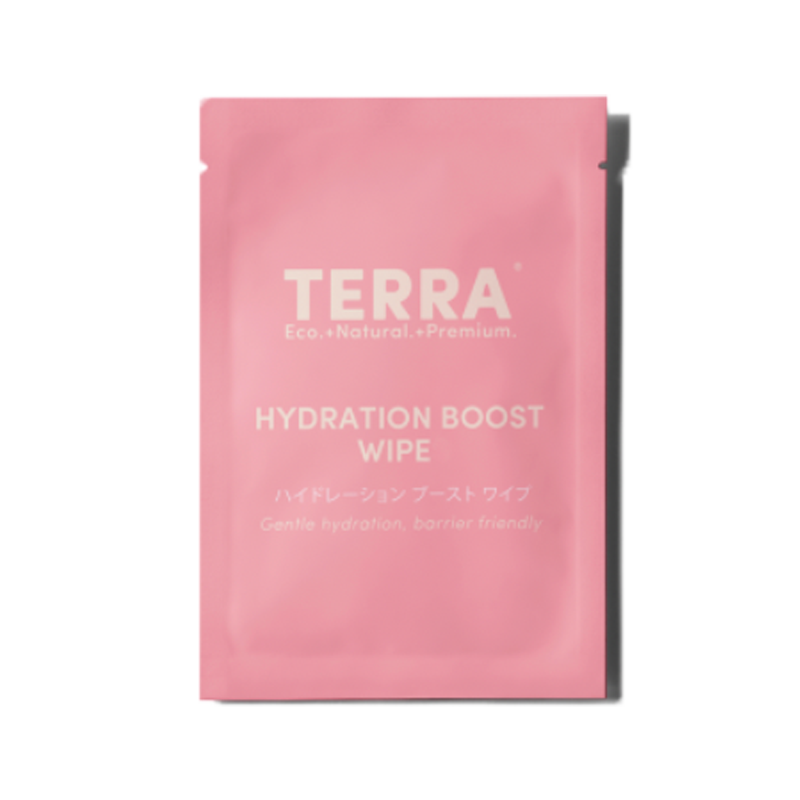 Terra Hydration Boost Wipes with Hyaluronic Acid, Sodium PCA, Panthenol and Oat, 30 Single Sachets
