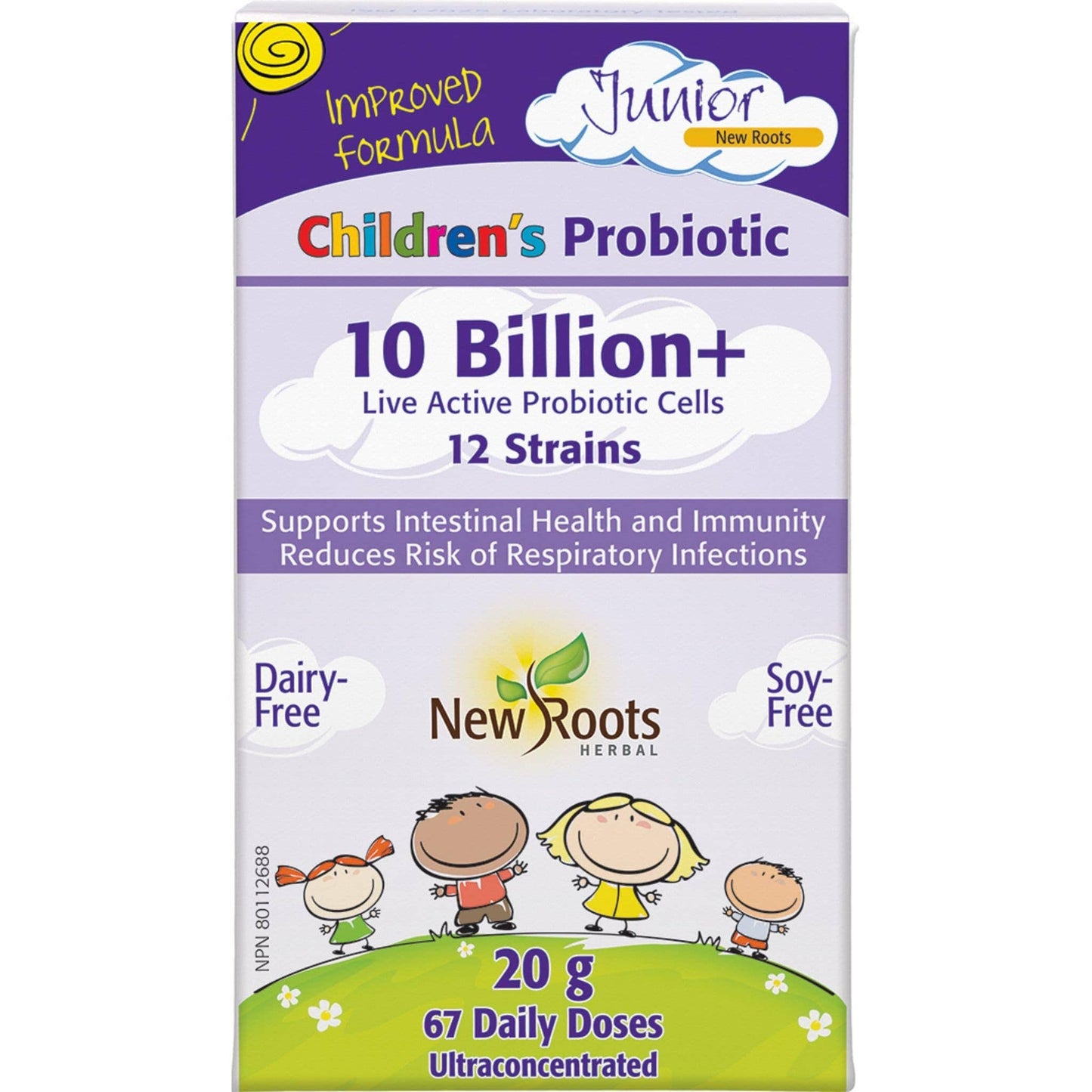 20g | New Roots Herbal Children's Probiotic 10 Billion+