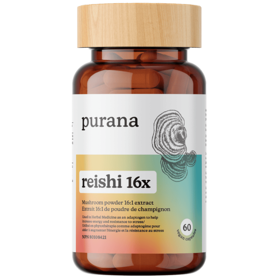 60 Capsules | Purana Reishi 16:1 Extract Capsules 60 Capsules
