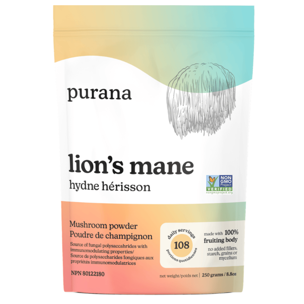 250g | Purana Lion's Mane 1:1 Extract Powder 250g