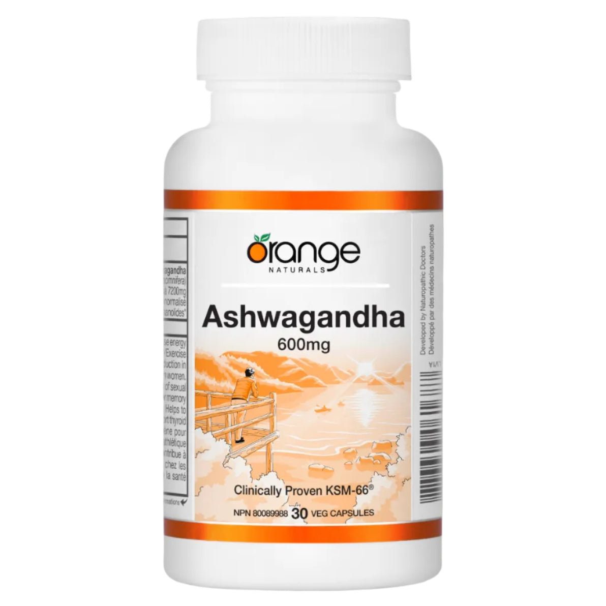 30vcap | Orange Naturals Ashwagandha 600 30vcap