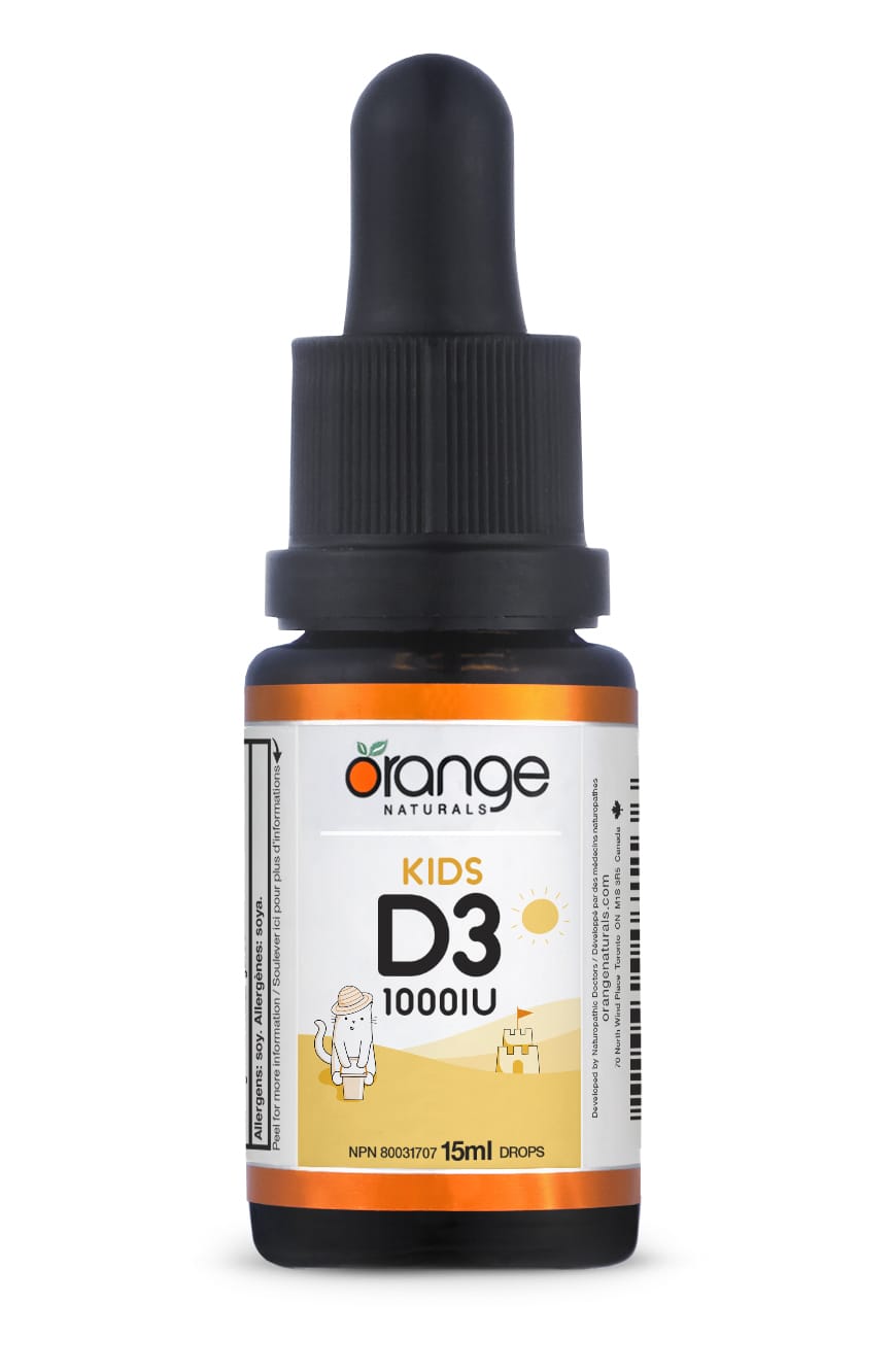 15ml | Orange Naturals Kids D3 Drops 1000IU 15ml