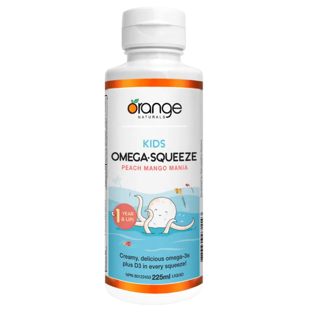 225ml | Orange Naturals Kids Omega-Squeeze 225ml