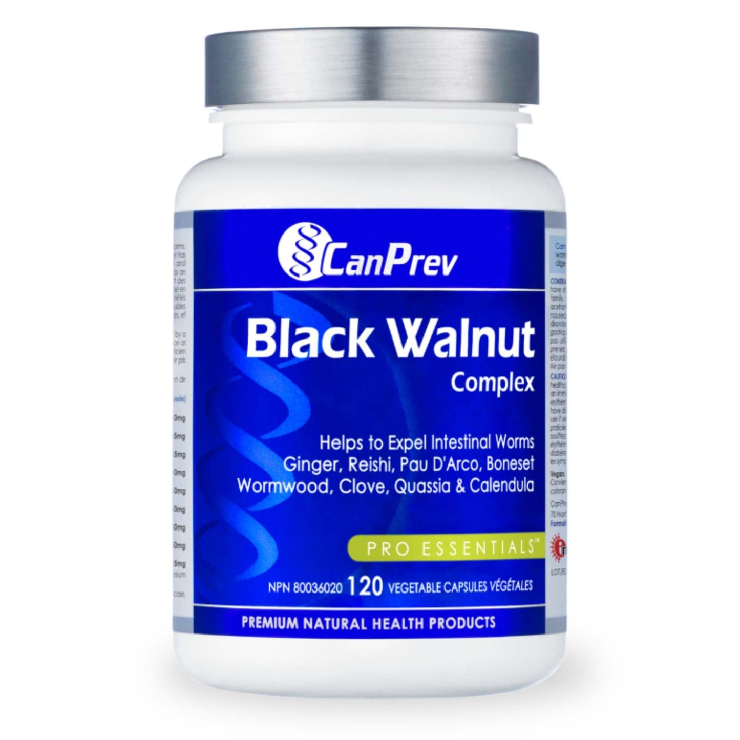 CanPrev Black Walnut Complex, Parasite Removal Formula, 120 Vegetable Capsules