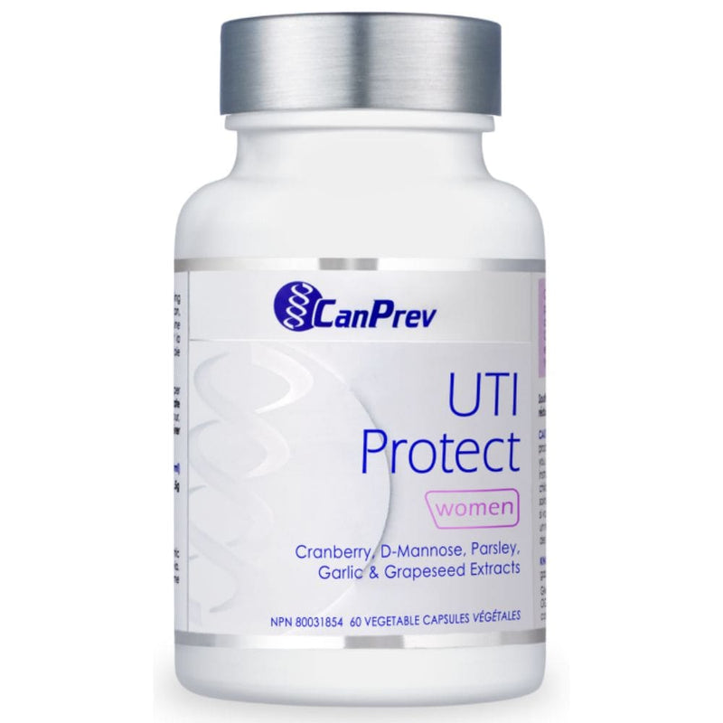 CanPrev UTI Protect, Helps Prevent Recurrent UTIs, Improve Efficacy of Antibiotic Treatment, 60 Vegetable Capsules