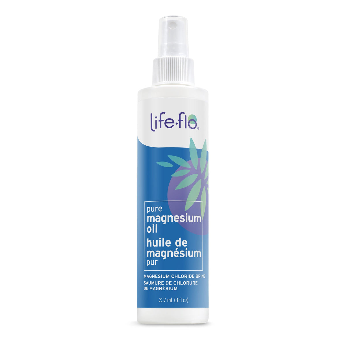 Life-Flo Pure Magnesium Oil Spray, Zechstein Magnesium Chloride Brine, 237ml