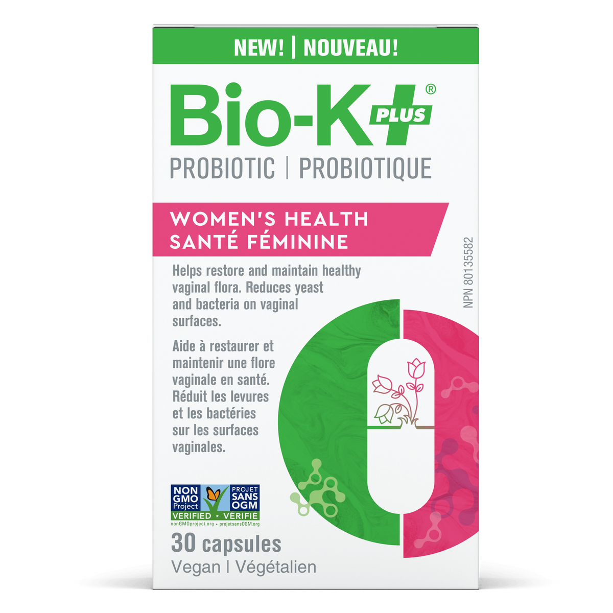 Bio-K+ Women's Health Probiotic 30 capsules
