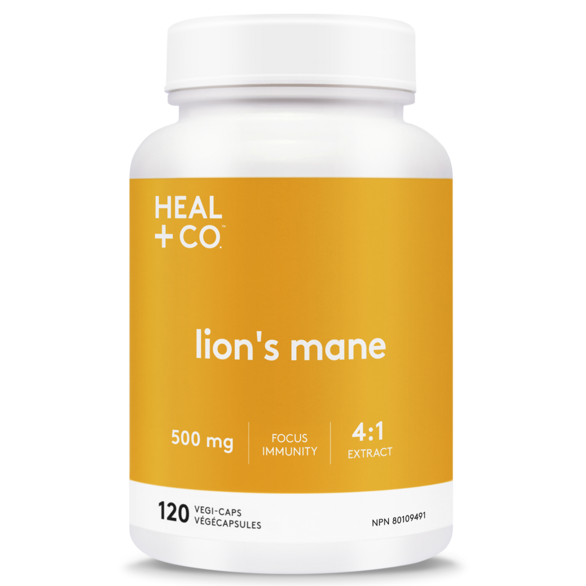 Heal+ Co. Lion's Mane (4:1) 500mg