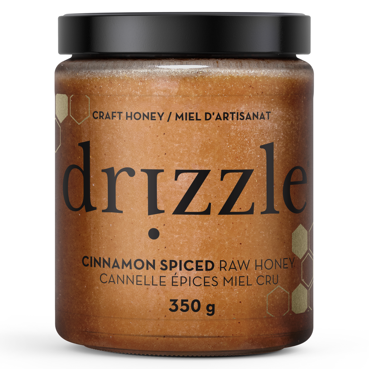 Drizzle Cinnamon Spiced Raw Honey 350g