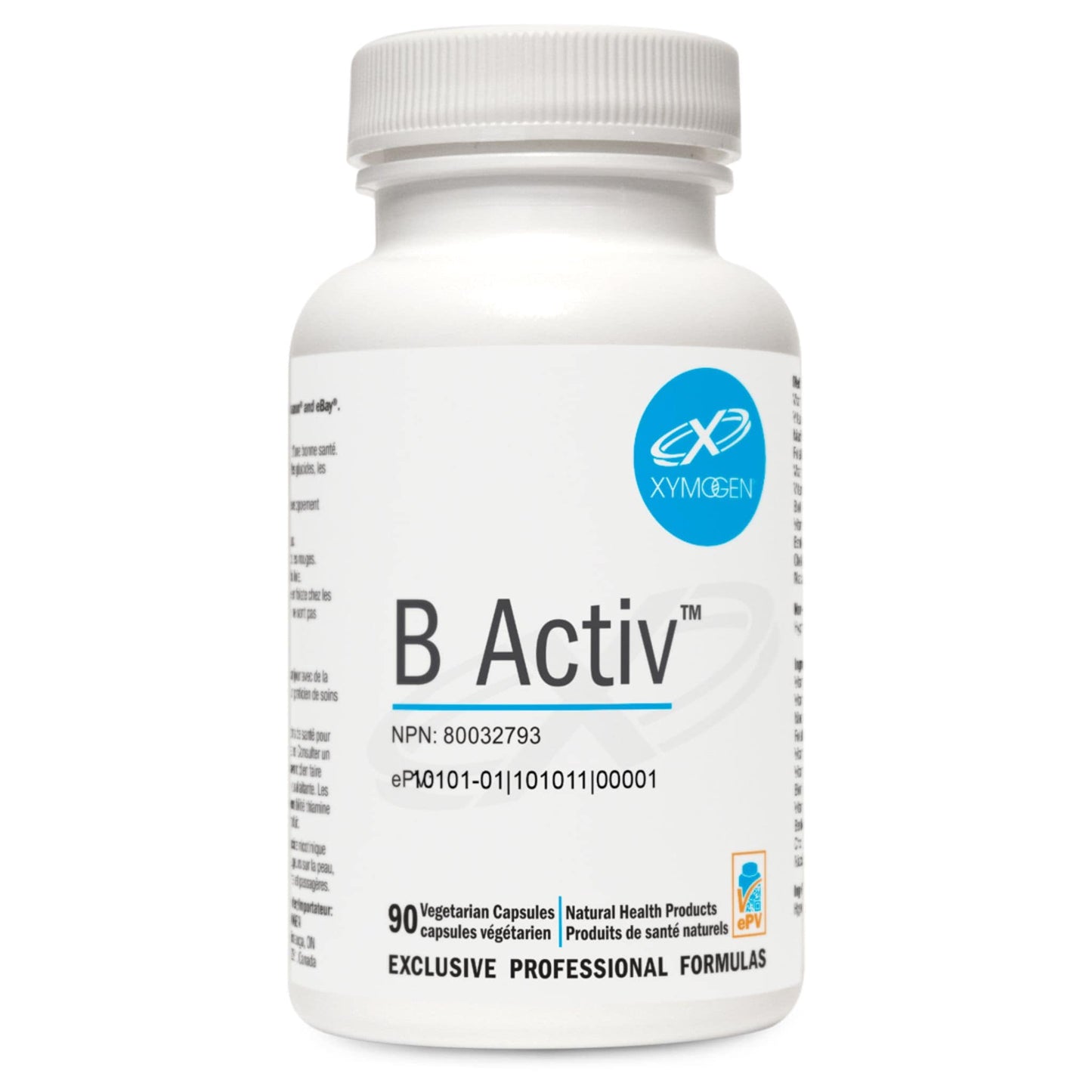 Xymogen B Activ, 90 Vegetable Capsules