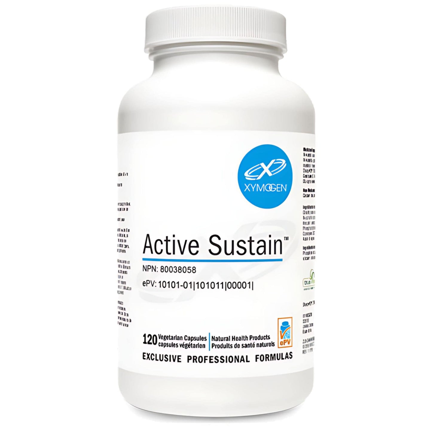 120 Vegetable Capsules | Xymogen Active Sustain