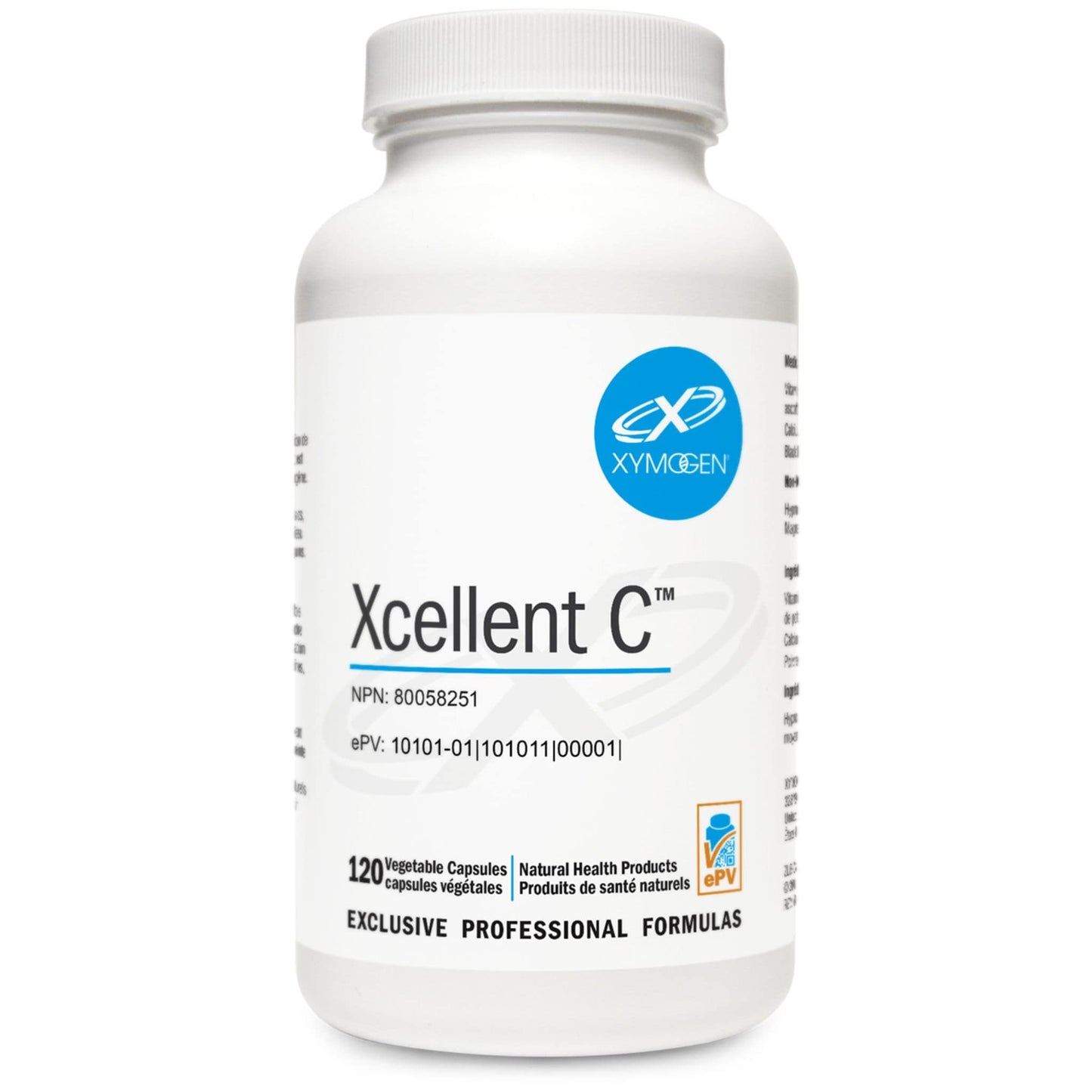 120 Vegetable Capsules | Xymogen Xcellent C