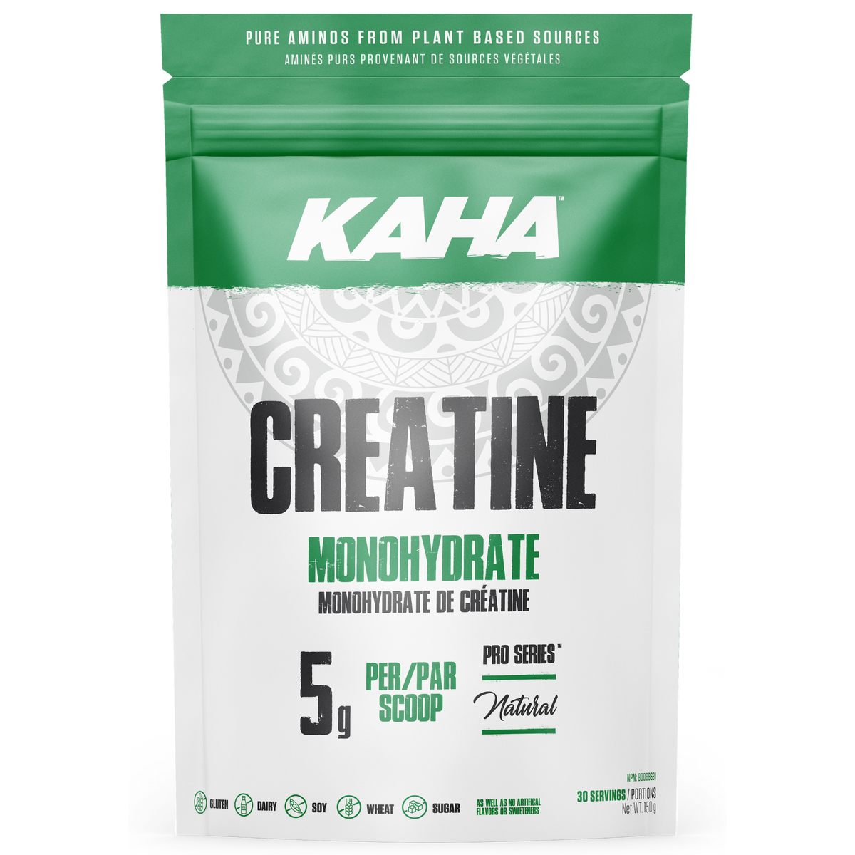 Kaha Nutrition Creapure Creatine Monohydrate, German-Sourced, Vegan, 150g