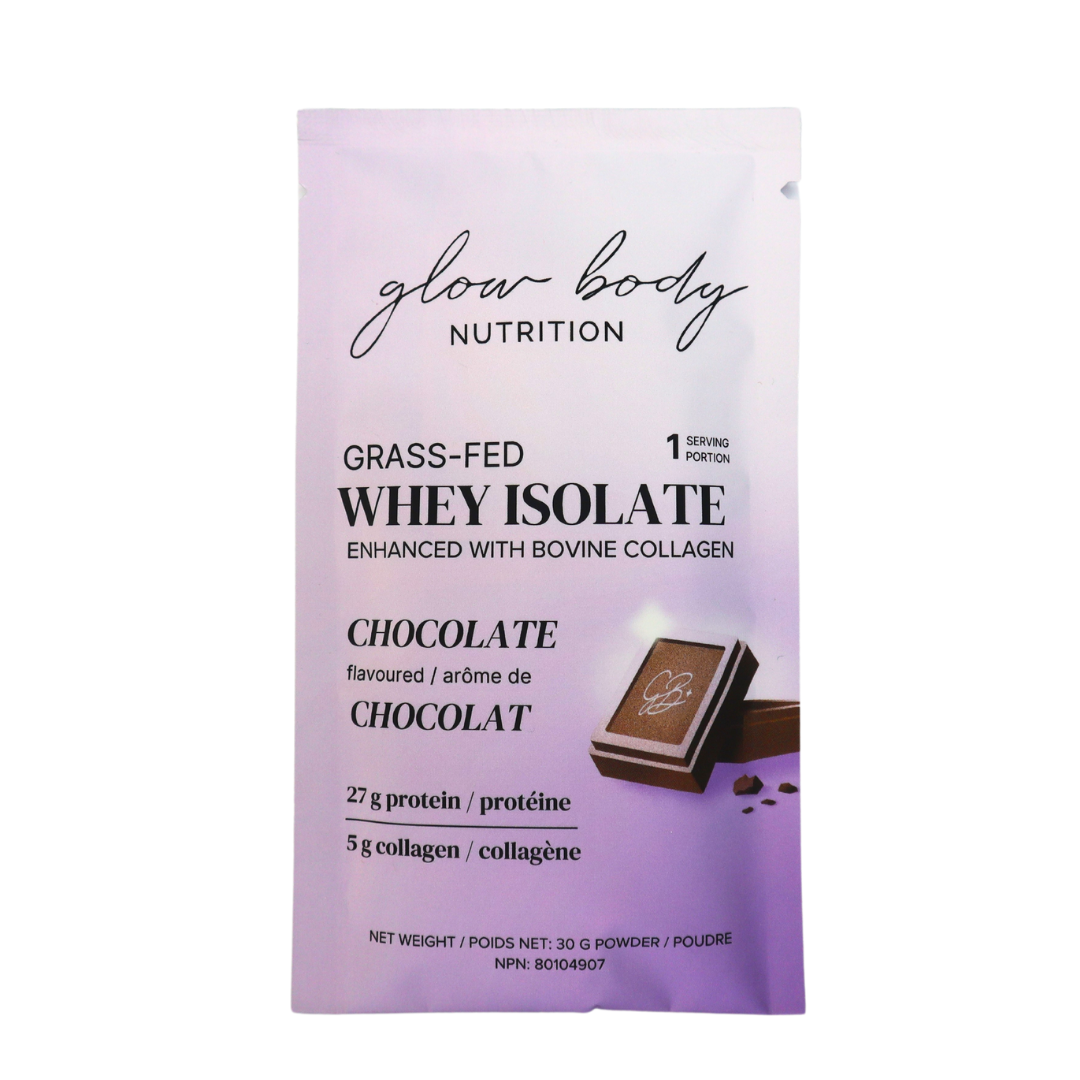 Glow Protein Single-Serve Sachets, Chocolate