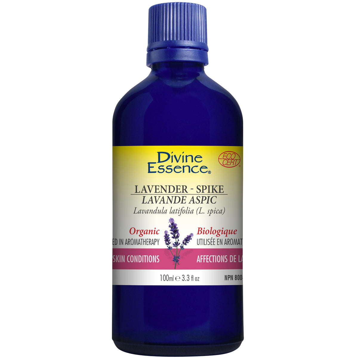 Divine Essence Spike Lavender Essential Oil 100ml