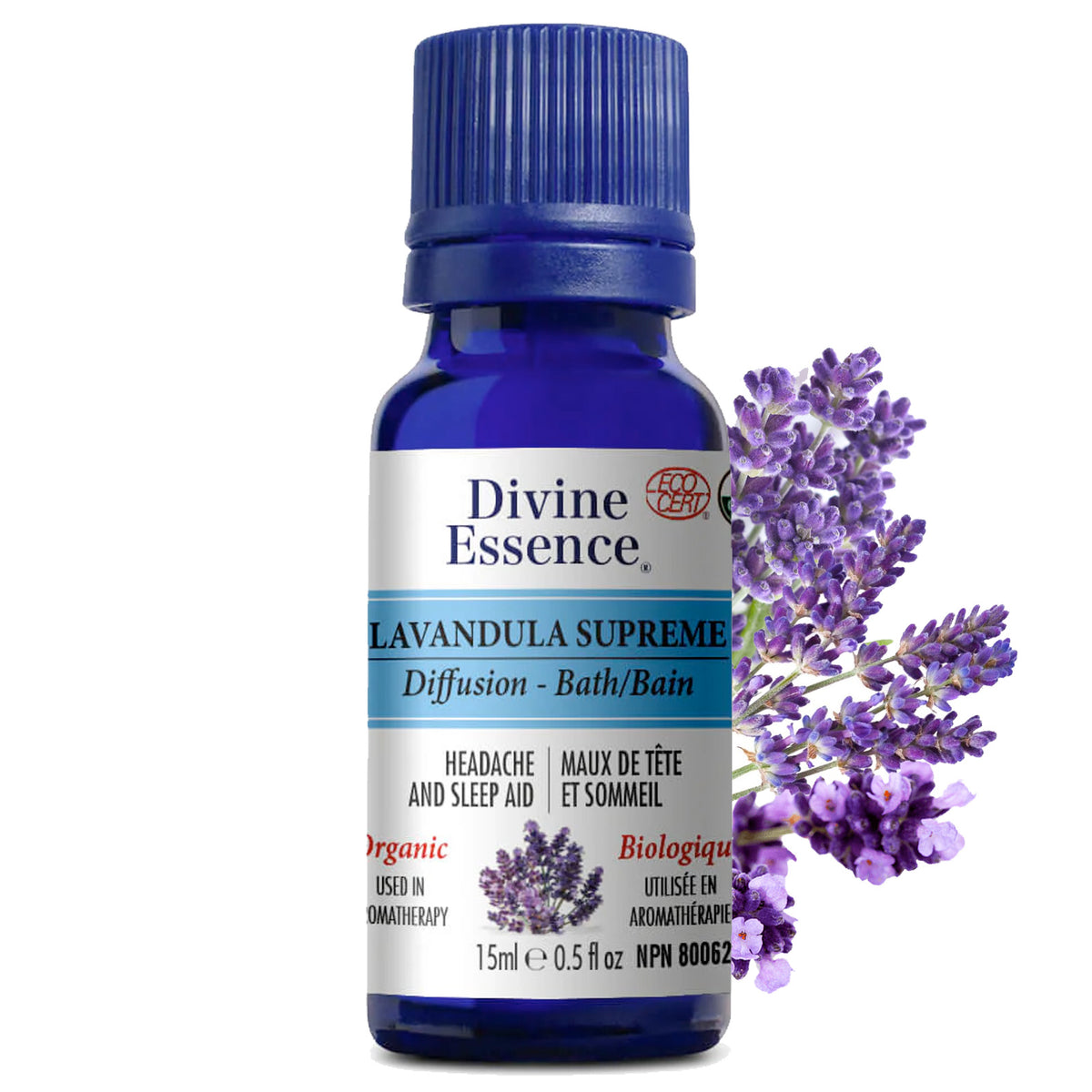 Divine Essence Lavandula Supreme Essential Oil Blend 15ml