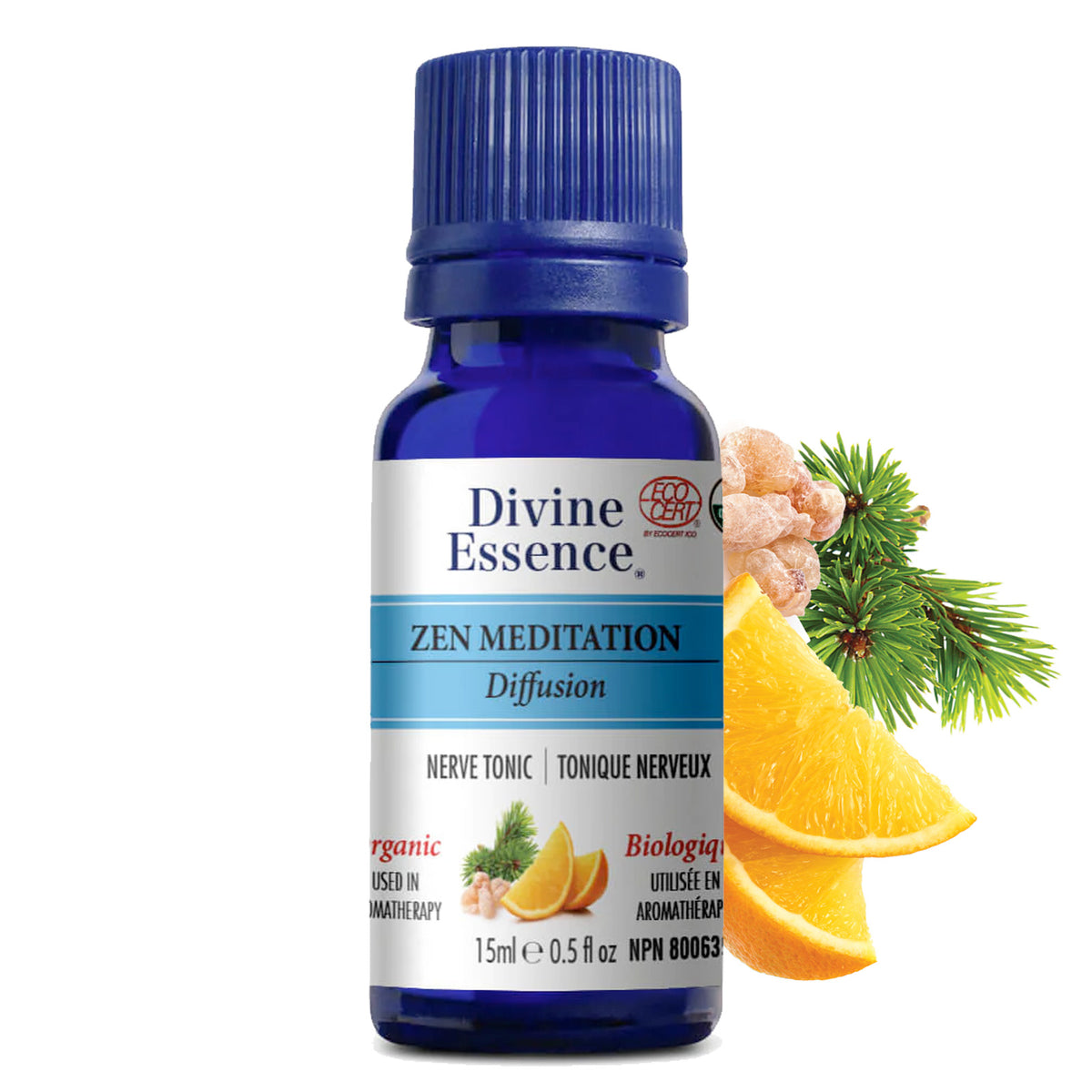 Divine Essence Zen Meditation Essential Oil Blend 15ml