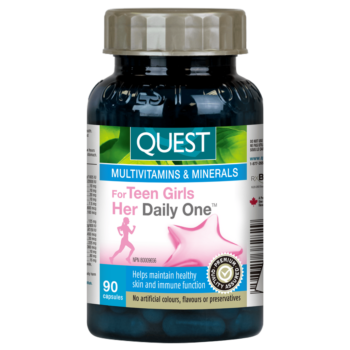 90 Capsules | Quest Her Daily One For Teen Girls 90 Capsules