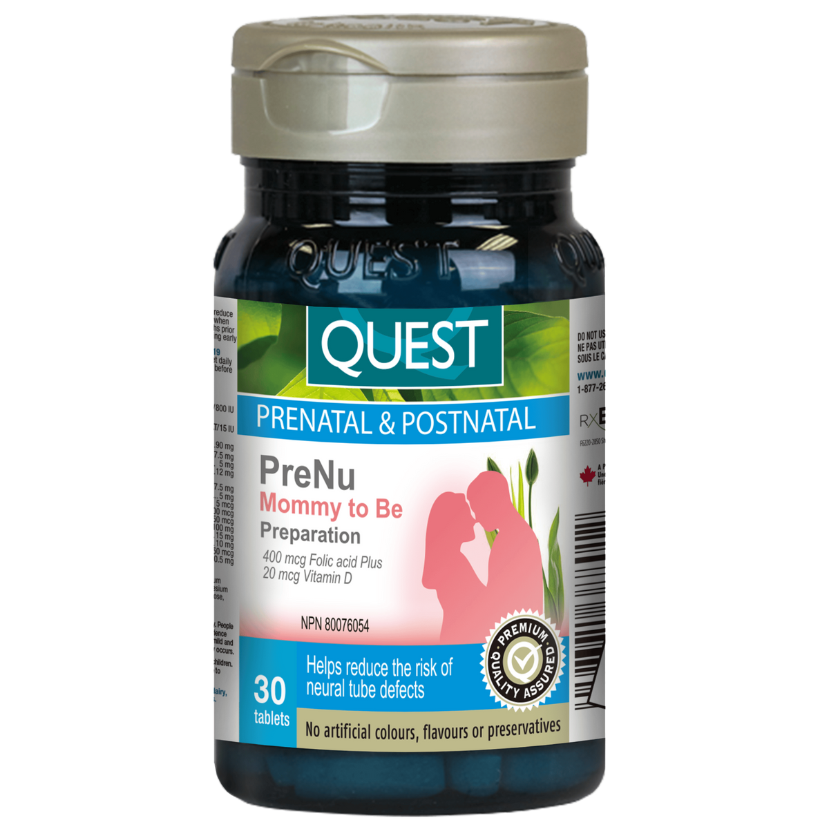 30 Tablets | Quest PreNu Mommy To Be Preparation 30 Tablets