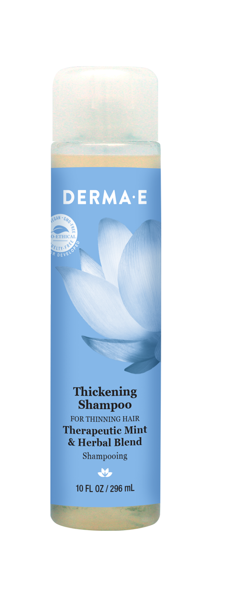 Derma E Thickening Shampoo with Biotin and Eucalyptus, 296ml