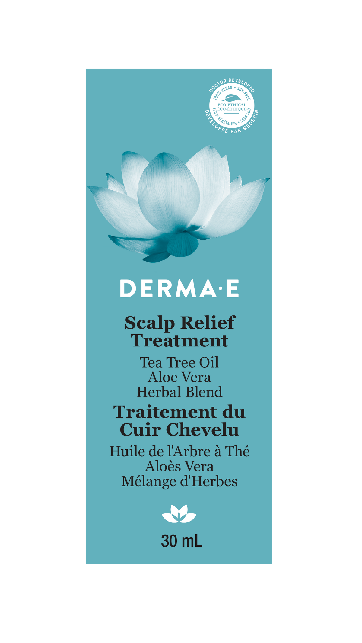 Derma E Scalp Relief Treatment Serum with Tea Tree and Menthol, 30ml