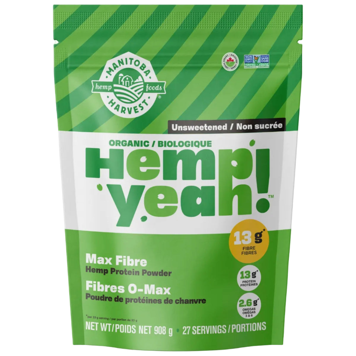 908g | Manitoba Harvest Hemp Yeah! Max Fibre 908g