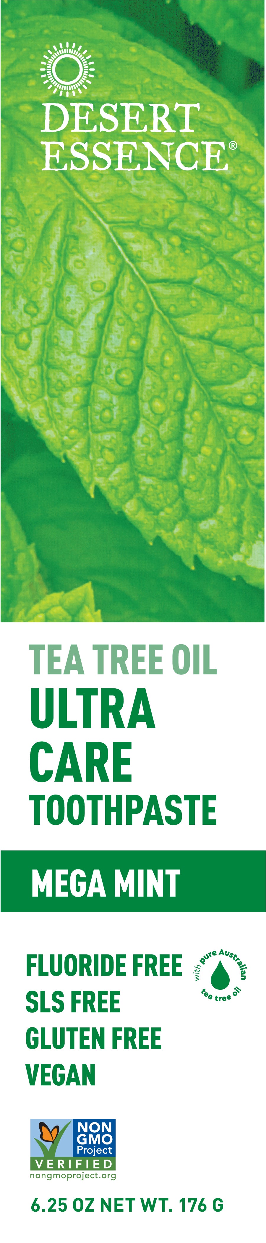 Desert Essence Tea Tree Oil Ultra Care Toothpaste 176g