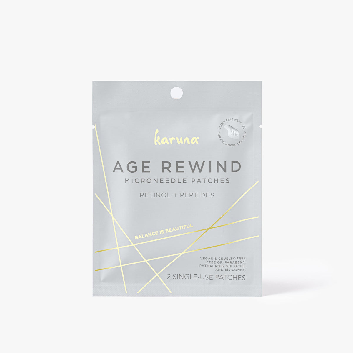 Karuna Age Rewind Microneedle Patches with Retinol, 1 Pair