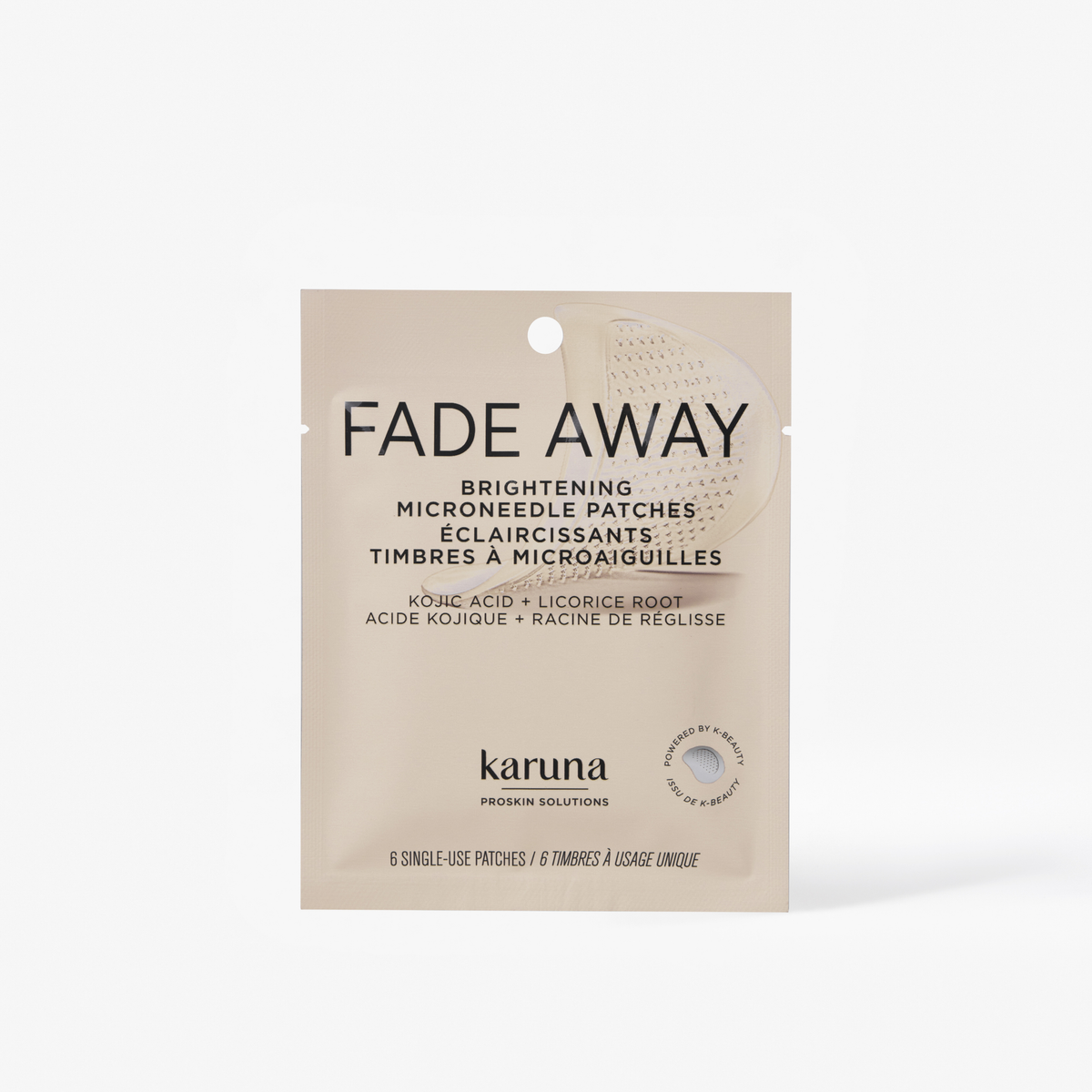 Karuna Fade Away Microneedle Dark Spot Patches, 6 Patches