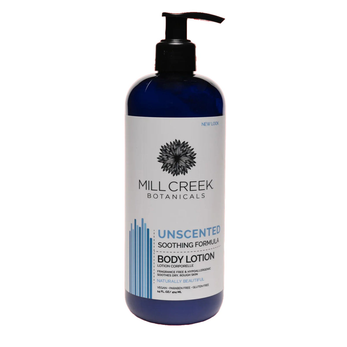 Mill Creek Unscented Body Lotion with Organic Aloe and Calendula, 414ml