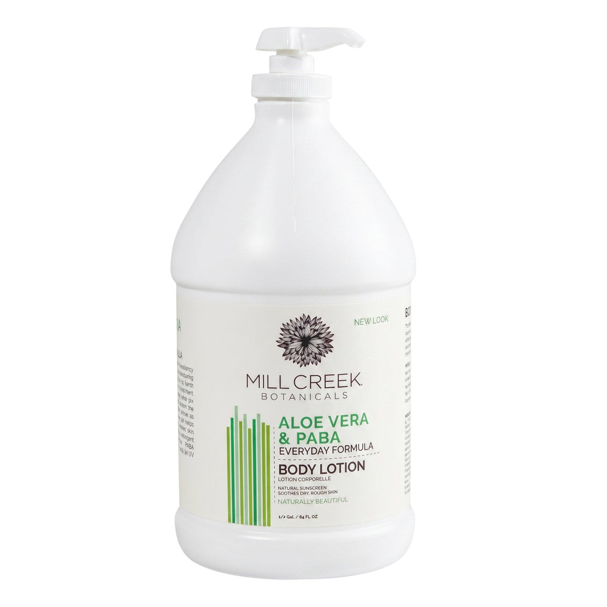 Mill Creek Aloe Vera & PABA Moisturizing Lotion with Honey and Royal Jelly, 414ml-2L - 2 L