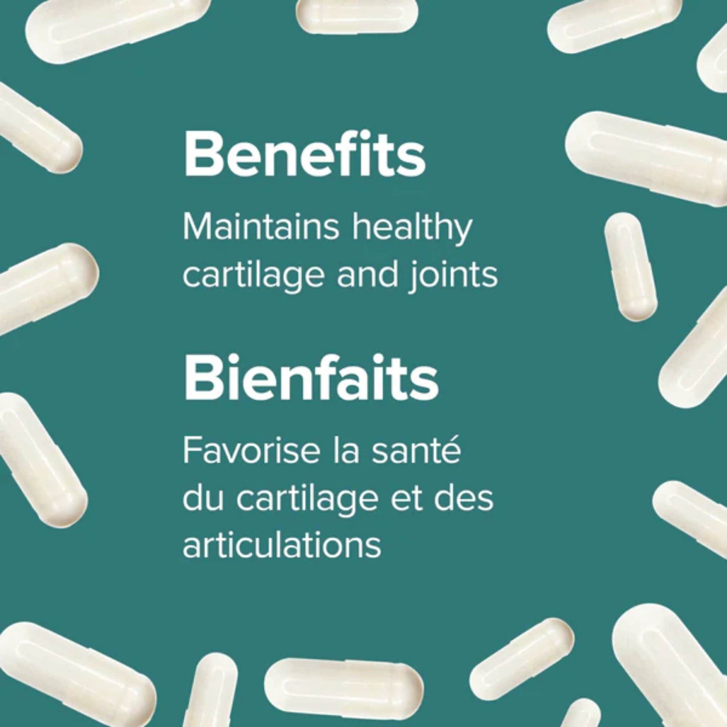 144 Capsules | Webber Naturals Glucosamine Chondroitin Double Strength 500/400mg