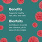 30 Gummies | Webber Naturals Biotin 10,000 mcg Gummies For Healthy Hair, Skin & Nails 