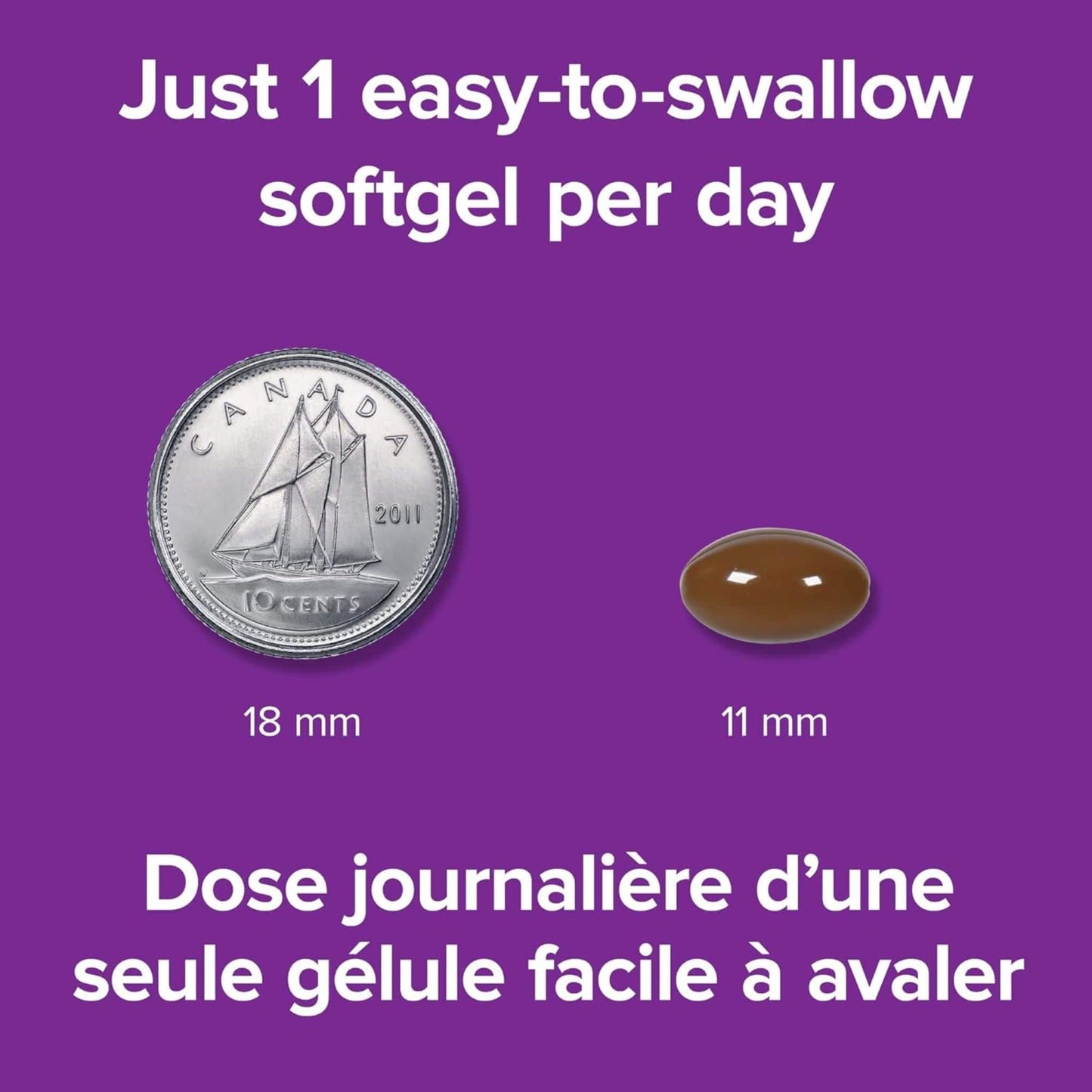 110 Softgels | Webber Naturals Vitamin K2 + D3 120 mcg/1000 IU